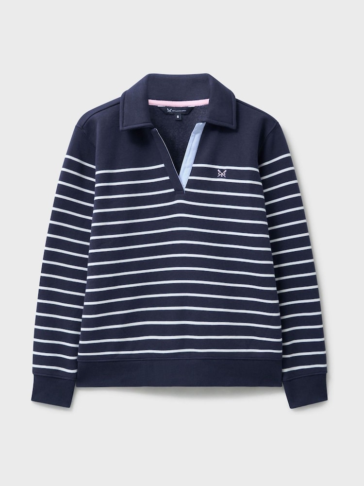 Crew Clothing Sandy Flip-Collar Sweater - صورة 5 من 5 Crew Clothing Sandy Flip-Collar Sweater - صورة 5 من 5