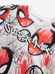 White Spider-Man Short Sleeve T-Shirt (3-16yrs) - Image 3 of 3