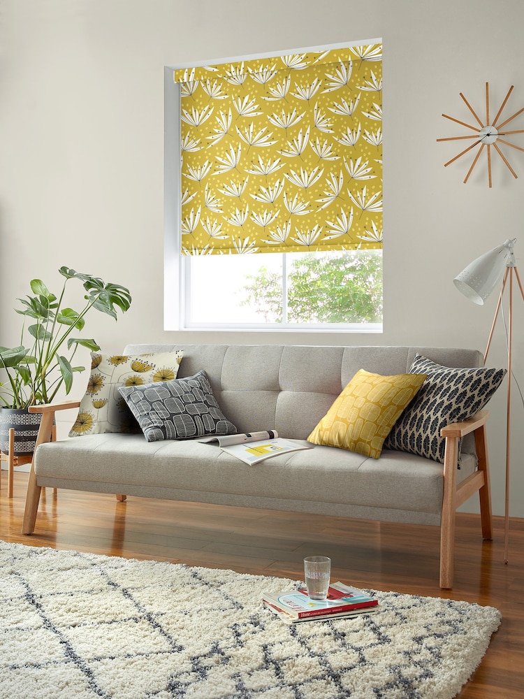 MissPrint Acacia Wildflower Made to Measure Roller Blinds - Image 2 of 6