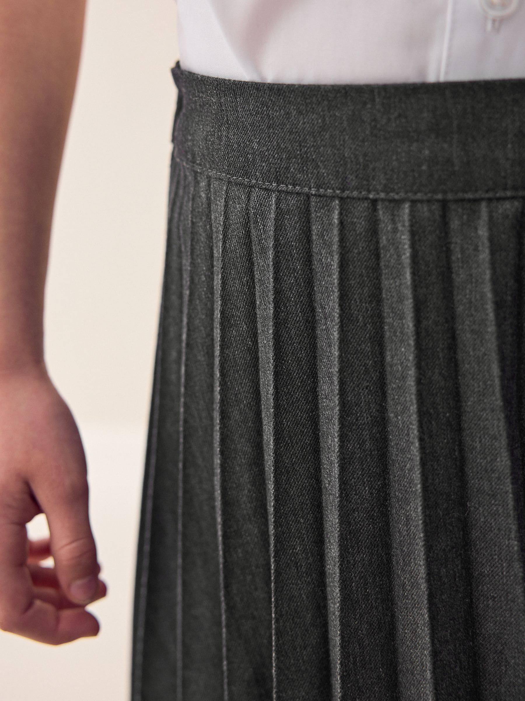 Next：日本 グレー - プリーツスクールスカート（3～16 歳