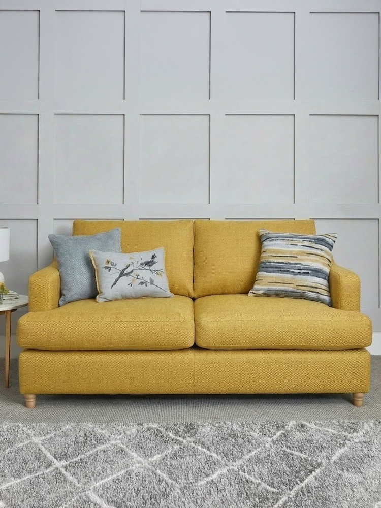 Willow & Hall Marigold Yellow Atworth Sofa Bed - Image 1 of 5