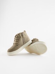 Stone Natural Wide Fit (G) Warm Lined Chukka Boots - Image 4 of 5