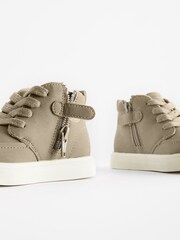 Stone Natural Wide Fit (G) Warm Lined Chukka Boots - Image 5 of 5