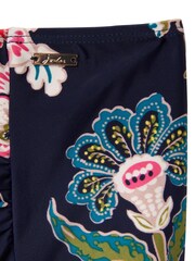 Joules Jasmine Navy Floral Bikini Bottoms - Image 8 of 8
