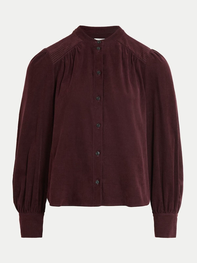 Jigsaw Red Baby Cord Shirt - Image 5 of 5 Jigsaw Red Baby Cord Shirt - Image 5 of 5