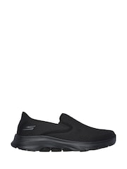Skechers Black/White Mens Go Walk 7 Trainers - Image 1 of 5