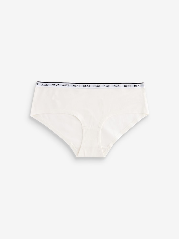 Black/White Logo Knickers 2 Pack - Image 12 of 12