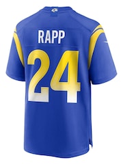 Nike Blue NFL Los Angeles Rams Game Team Colour Jersey - Taylor Rapp - Image 3 of 3