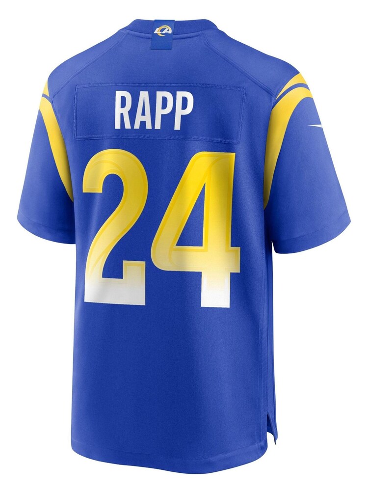 Nike Blue NFL Los Angeles Rams Game Team Colour Jersey - Taylor Rapp - Image 3 of 3