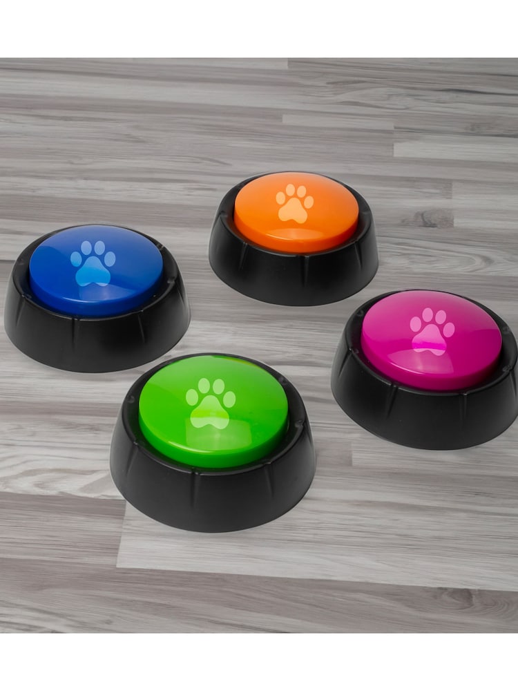 MenKind Set of 4 Recordable Dog Buttons - Image 1 of 4