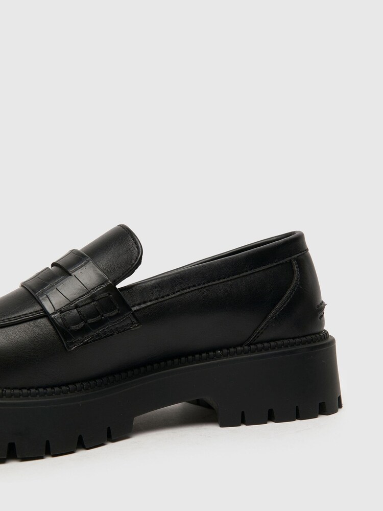 Schuh Leanna Chunky Loafers - Image 4 of 4 Schuh Leanna Chunky Loafers - Image 4 of 4