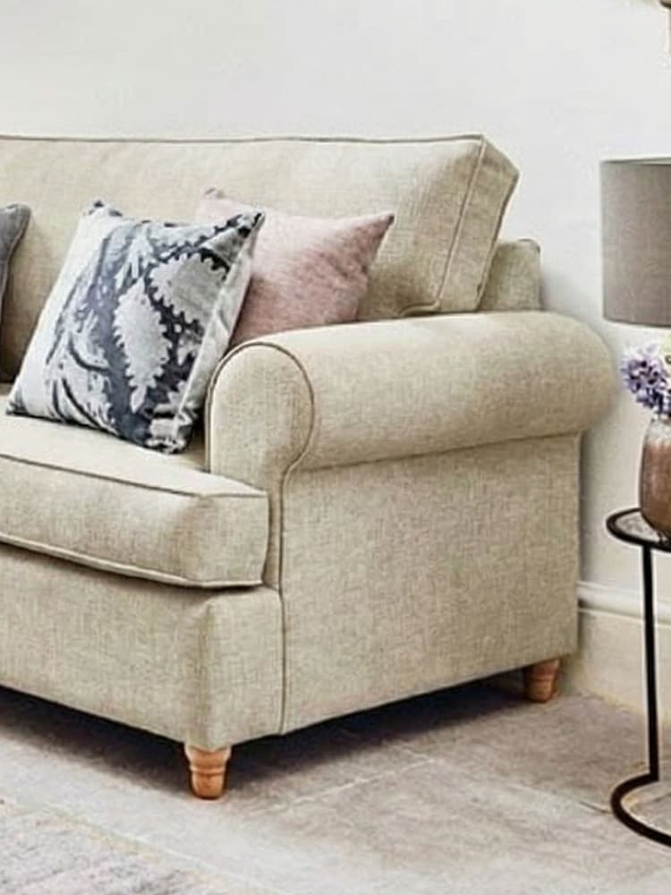 Willow & Hall Oat Natural Buttermere Sofa Bed - Image 2 of 5