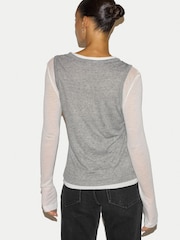 Jigsaw Layered 2 In 1 Top - Obraz 4 z 6
