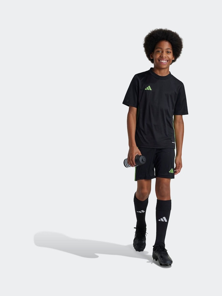 adidas Black/Green Tabela 23 Jersey - Image 2 of 5