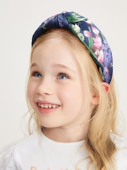 Baker by Ted Baker Girls Floral Knotted Headband - Image 1 of 6