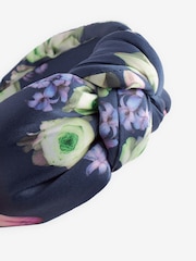 Baker by Ted Baker Girls Floral Knotted Headband - Image 2 of 6