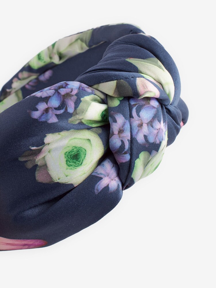 Baker by Ted Baker Girls Floral Knotted Headband - Image 2 of 6