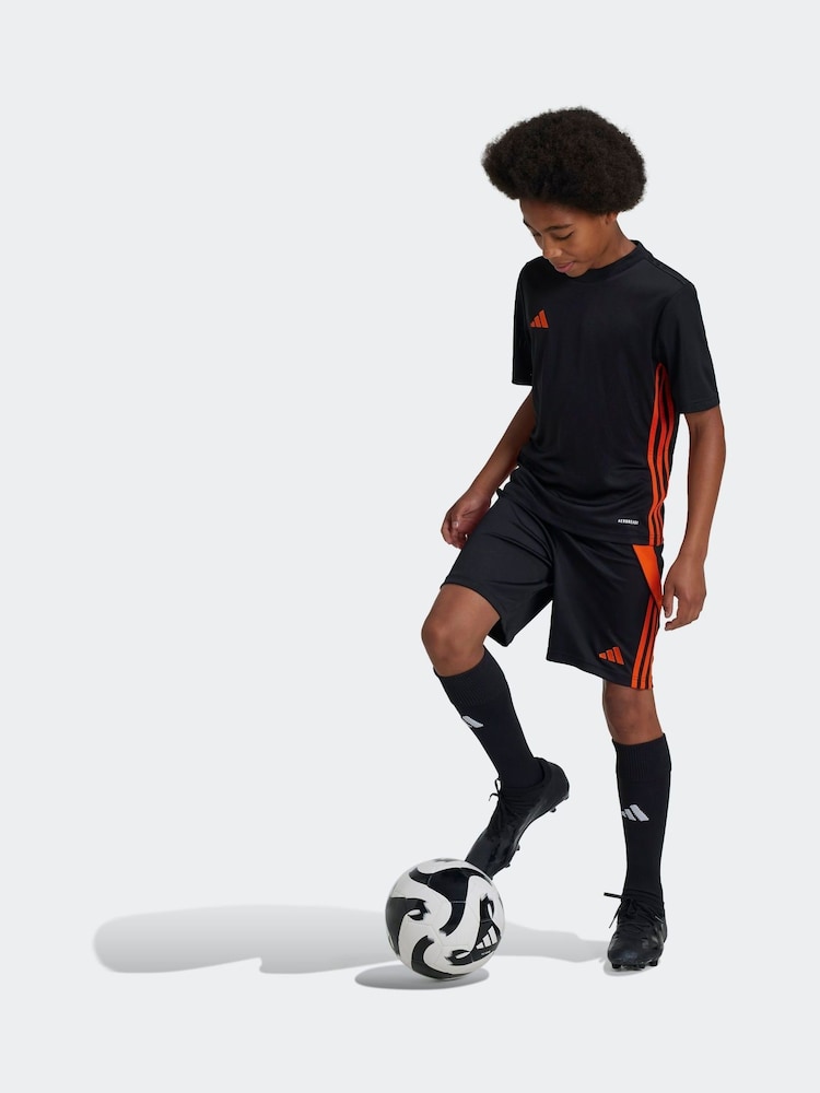 adidas Black/Red Tabela 23 Jersey - Image 1 of 2