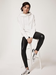 Mint Velvet Black Faux Leather Leggings - Image 2 of 6