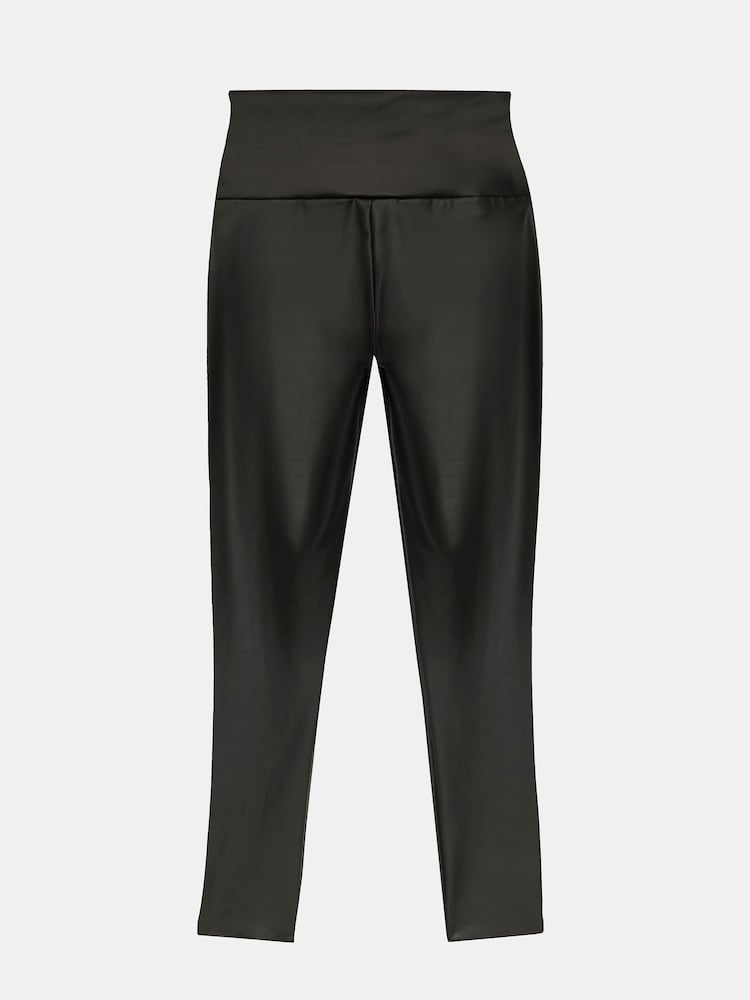 Mint Velvet Black Faux Leather Leggings - Image 6 of 6 Mint Velvet Black Faux Leather Leggings - Image 6 of 6