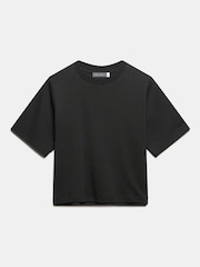 Mint Velvet Black Ultimate Cotton T-Shirt - Image 6 of 7