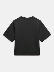 Mint Velvet Black Ultimate Cotton T-Shirt - Image 7 of 7