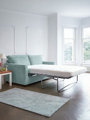 Willow & Hall Nordic Blue Elmley Sofa Bed - Image 5 of 5