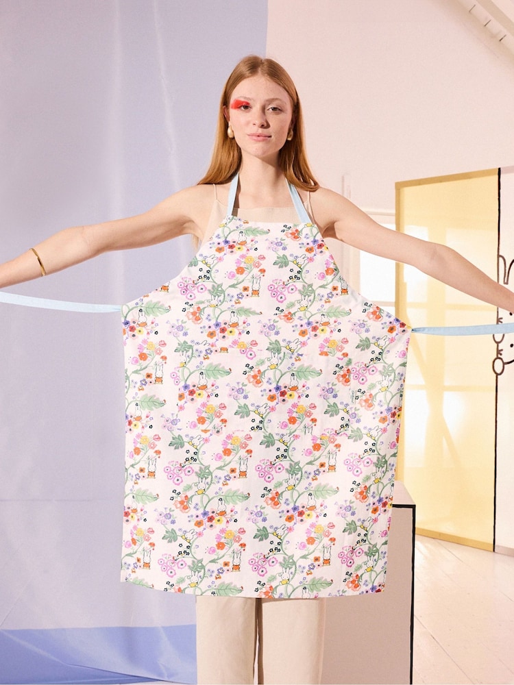 Cath Kidston Multi 100% Cotton Miffy Botanical Apron - Image 2 of 8
