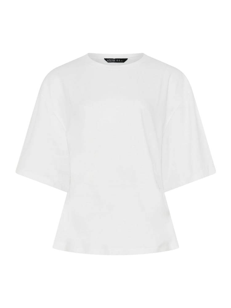 Yours Curve White Limited Corset Seam T-Shirt - Image 5 of 5 Yours Curve White Limited Corset Seam T-Shirt - Image 5 of 5