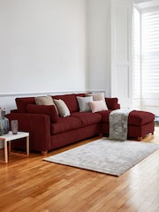 Willow & Hall Chilli Red Ashwell Sofa Bed - Image 1 of 5