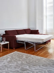 Willow & Hall Chilli Red Ashwell Sofa Bed - Image 5 of 5