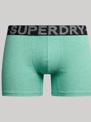 Superdry Green Boxer Shorts 3 Pack - Image 15 of 16