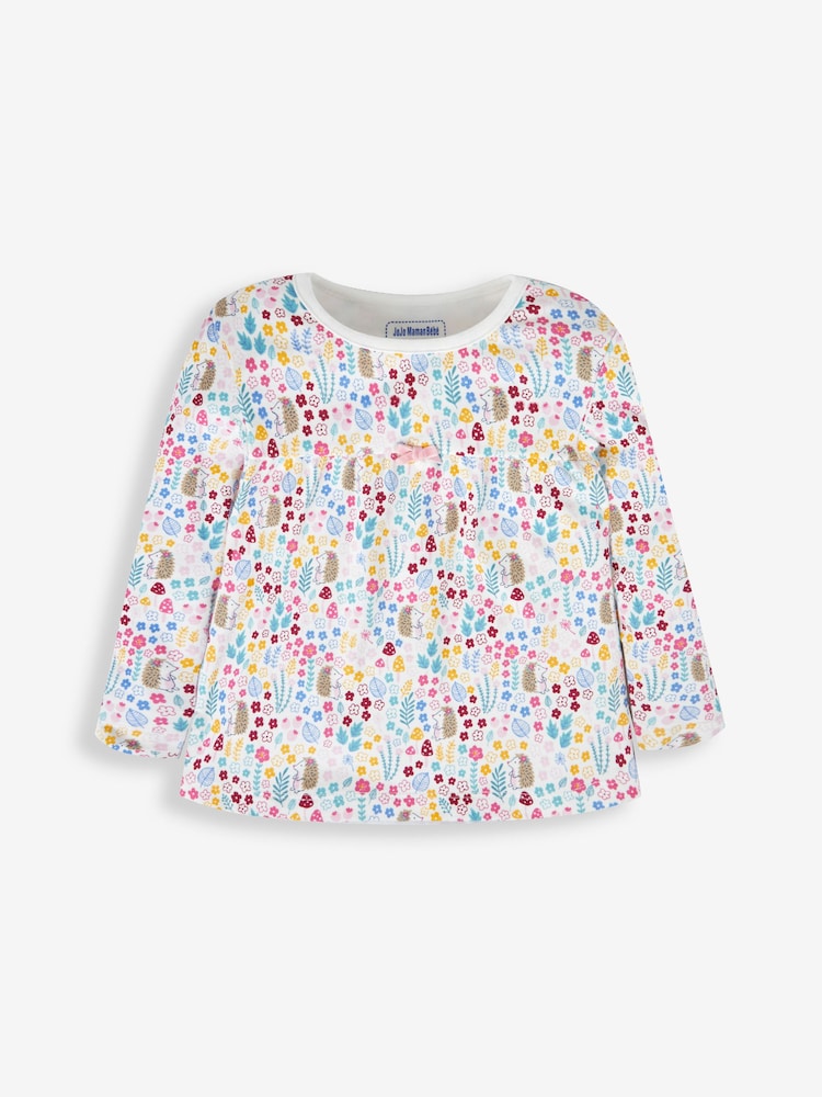 Lot de 2 pyjamas JoJo Maman Bébé en jersey hérisson - Image 6 of 10