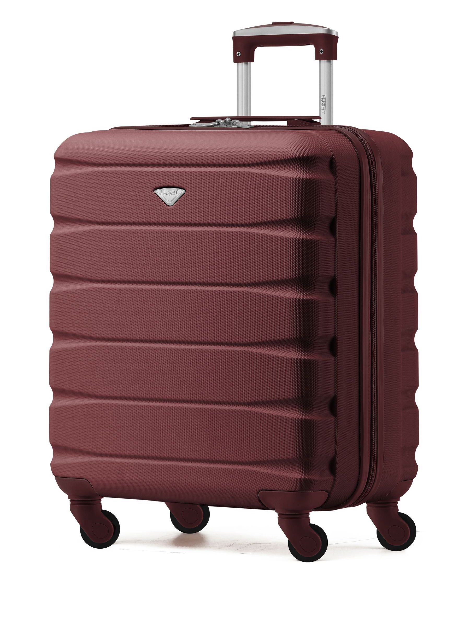 Buy Flight Knight 56x45x25cm EasyJet Overhead 4 Wheel ABS Hard Case Cabin Carry On Hand Black Luggage from Next Luxembourg