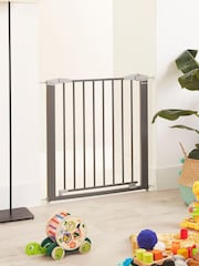 Badabulle Grey Grey Safe and Lock Metal Safety Gate - Image 1 of 4