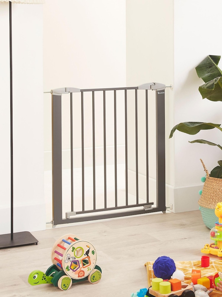 Badabulle Grey Grey Safe and Lock Metal Safety Gate - Image 1 of 4