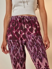 Purple Jersey Joggers - Image 4 of 6