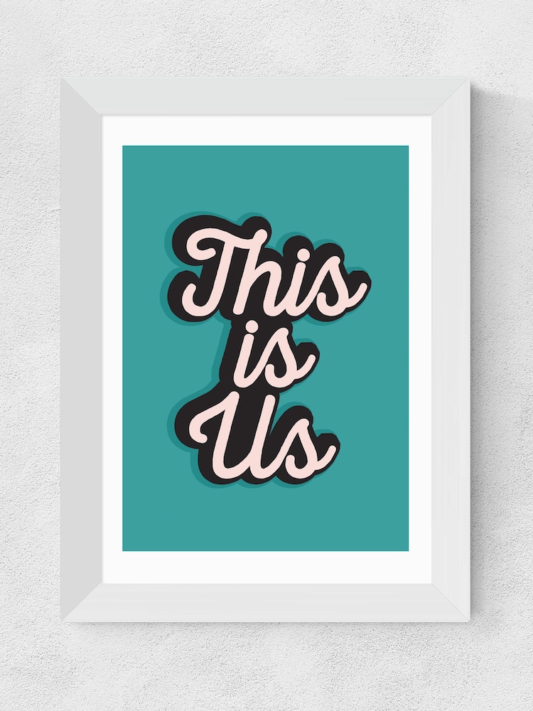 East End Prints Brown This Is Us Print by Native State - Image 3 of 3