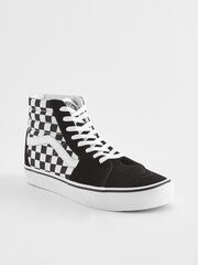 Vans Mens SK8 Hi Check Trainers - Image 2 of 5