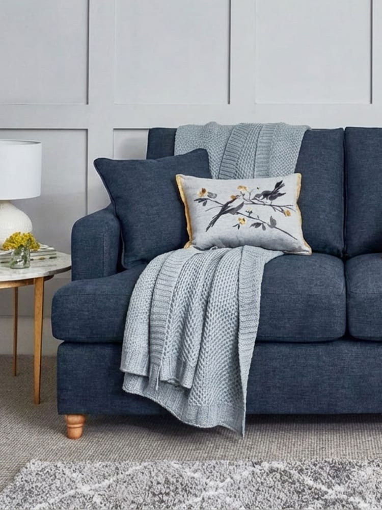 Willow & Hall Prussian Blue Atworth Sofa Bed - Image 2 of 5