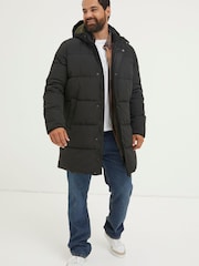 FatFace Black Launton Longline Puffer Jacket - Image 5 of 5