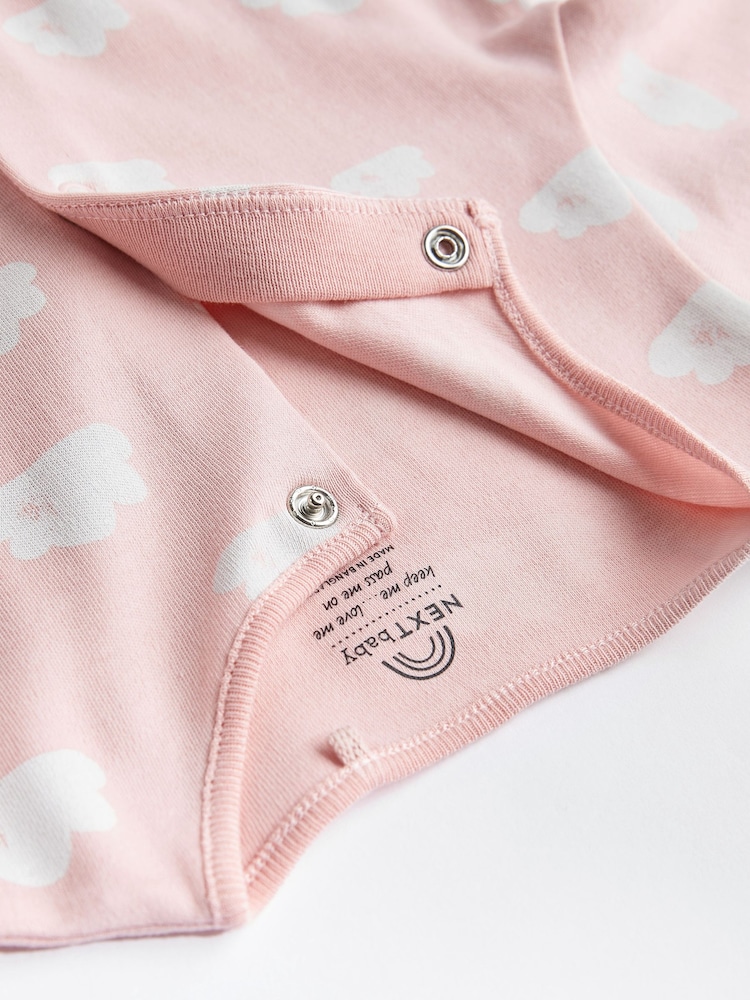 Pink Baby Sleepsuits 5 Pack (0-2yrs) - Image 11 of 14