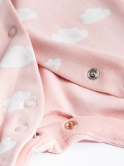 Pink Baby Sleepsuits 5 Pack (0-2yrs) - Image 14 of 14