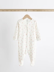 Pink Baby Sleepsuits 5 Pack (0-2yrs) - Image 5 of 14