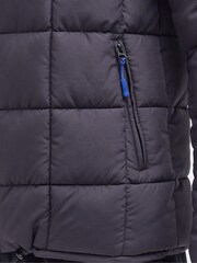Barbour® Black Benton Square Box Quilted Jacket - Image 10 of 11