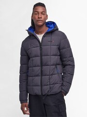 Barbour® Black Benton Square Box Quilted Jacket - Image 3 of 11