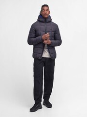 Barbour® Black Benton Square Box Quilted Jacket - Image 5 of 11