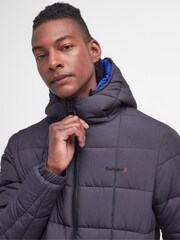 Barbour® Black Benton Square Box Quilted Jacket - Image 6 of 11