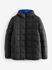 Barbour® Black Benton Square Box Quilted Jacket - Image 7 of 11