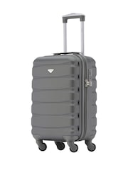 Flight Knight 55x35x20cm 4 Wheel ABS Hard Case Cabin Carry On Hand Luggage - Image 1 of 7